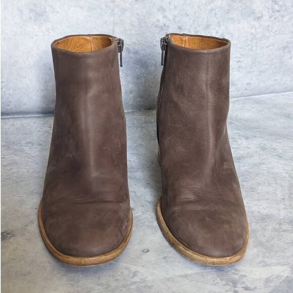 Coclico Bobo Evolo Anthracite Suede Ankle Booties in Brown, Size 39 - Picture 9 of 14